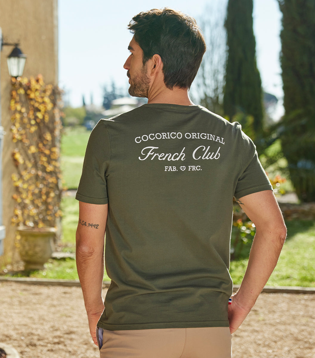 T-shirt Homme Kaki - French Club