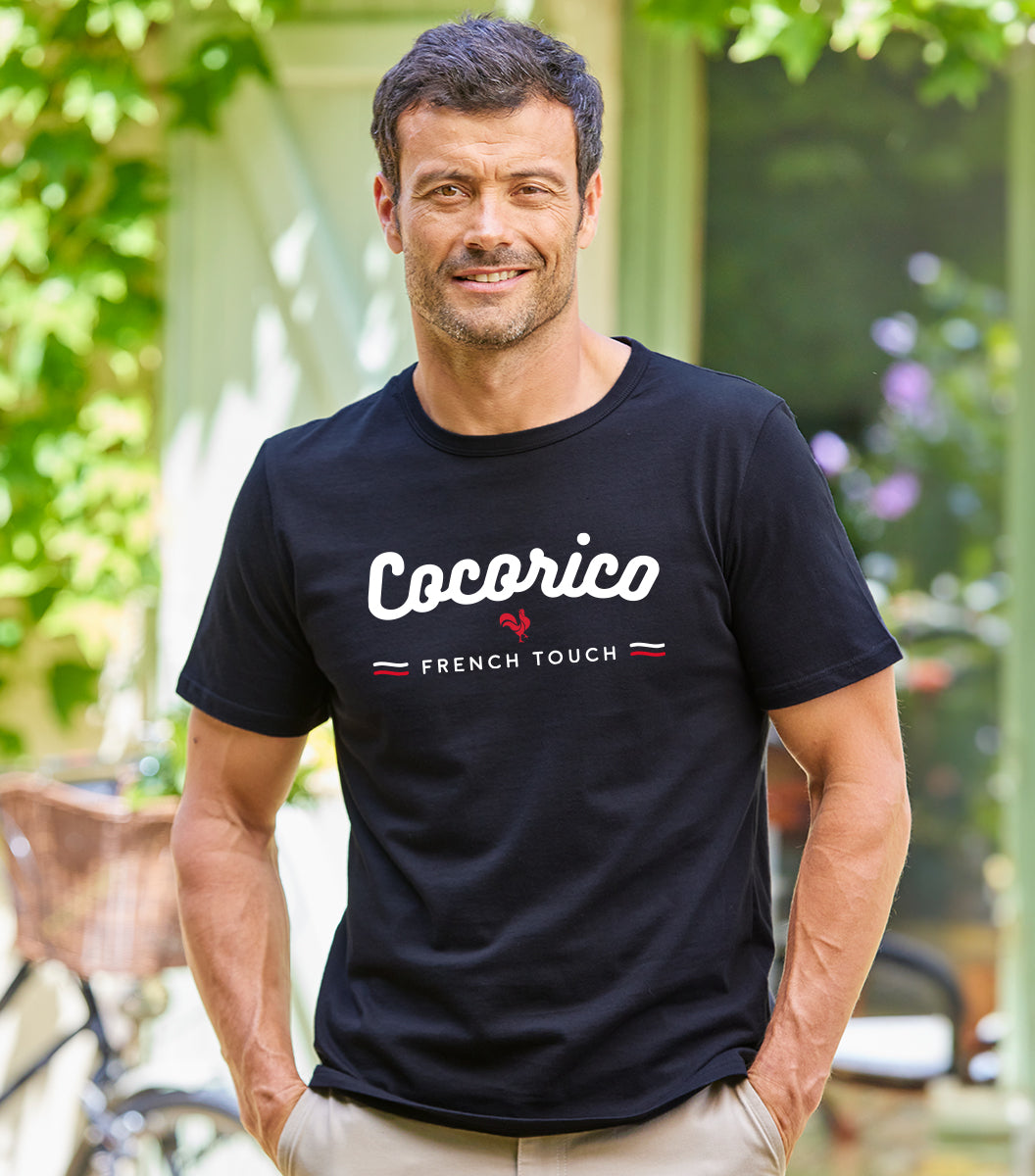 T-shirt Homme Noir - French Touch