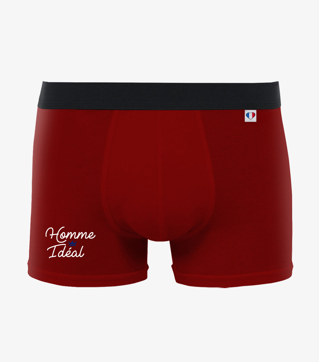 Boxer Homme Rouge - Homme Ideal