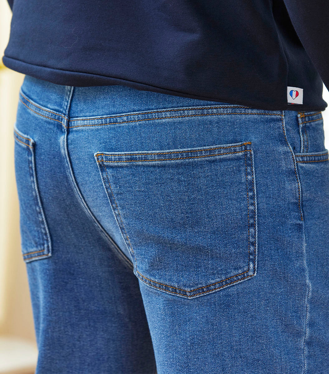 Jean Homme Large Bleu Clair