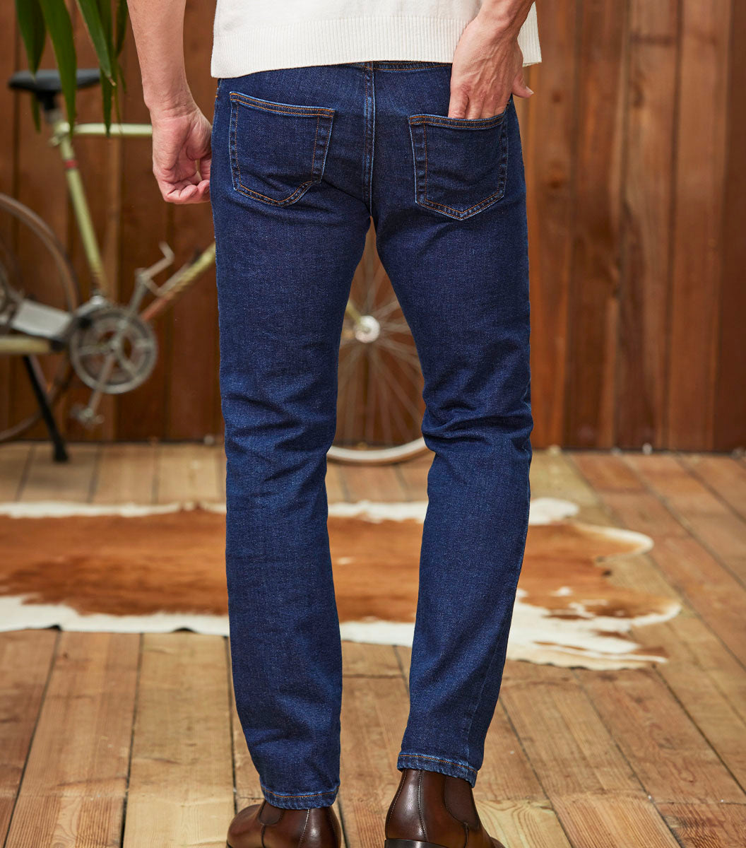 Jean Homme Regular Bleu Foncé