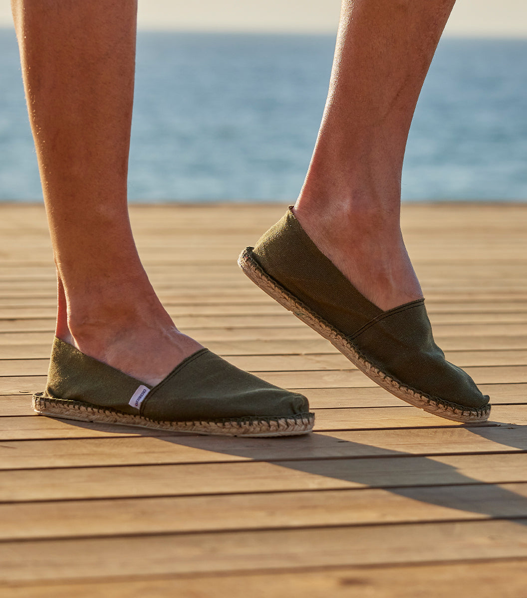 Espadrille Homme Kaki