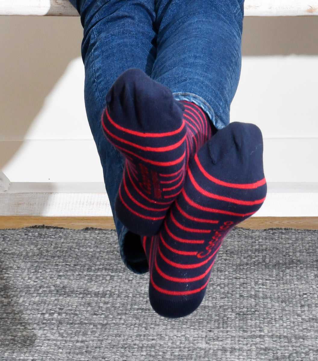 Chaussettes Homme x2 - Pack Marinière