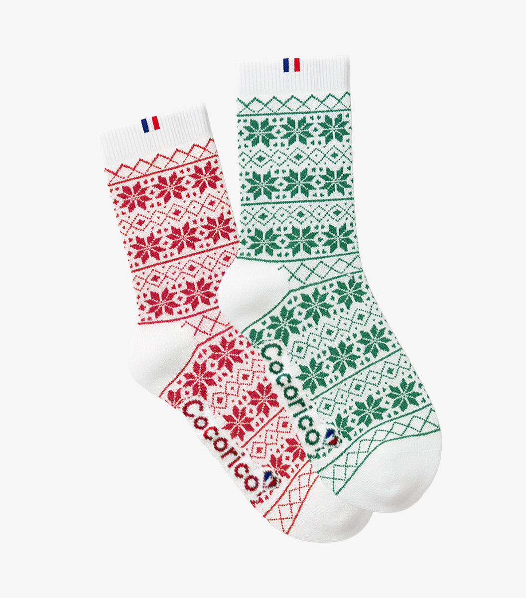 Chaussettes Femme x2 - Pack Noël
