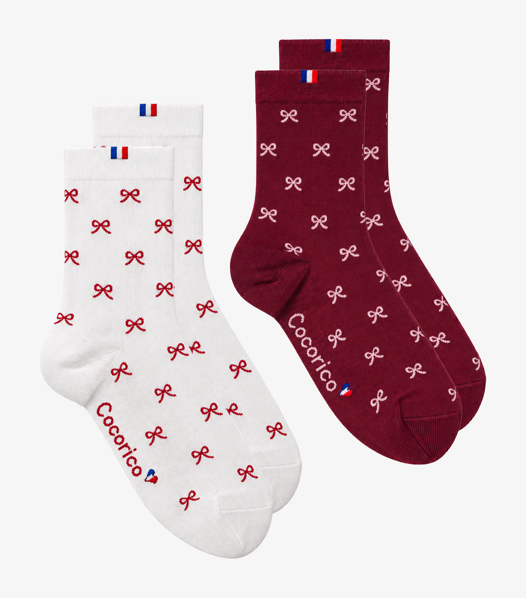 Chaussettes Femme x2 - Pack Noël