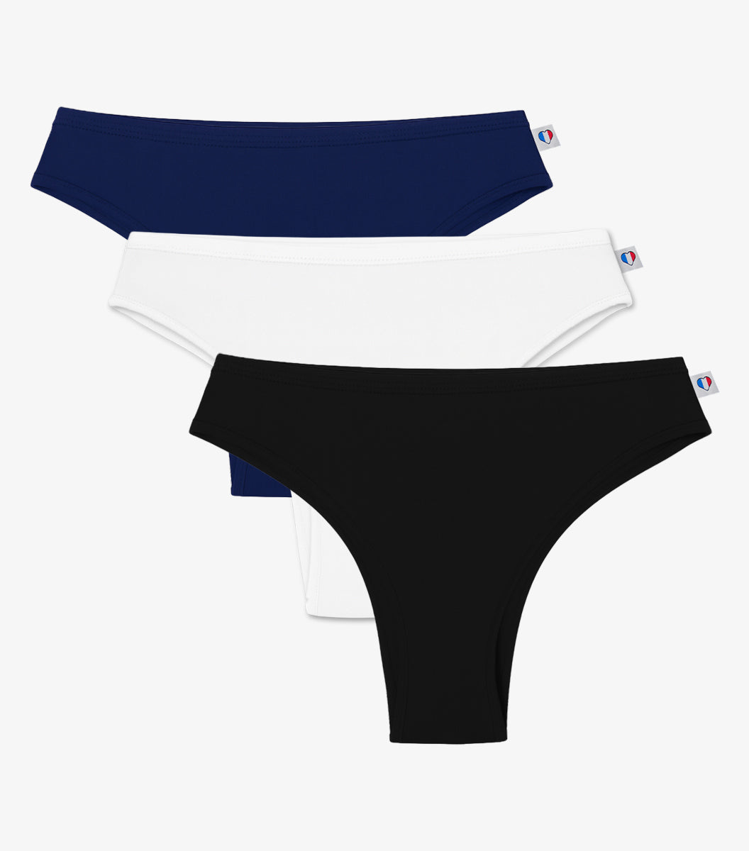 Tanga Femme x3 - Pack Tricolore
