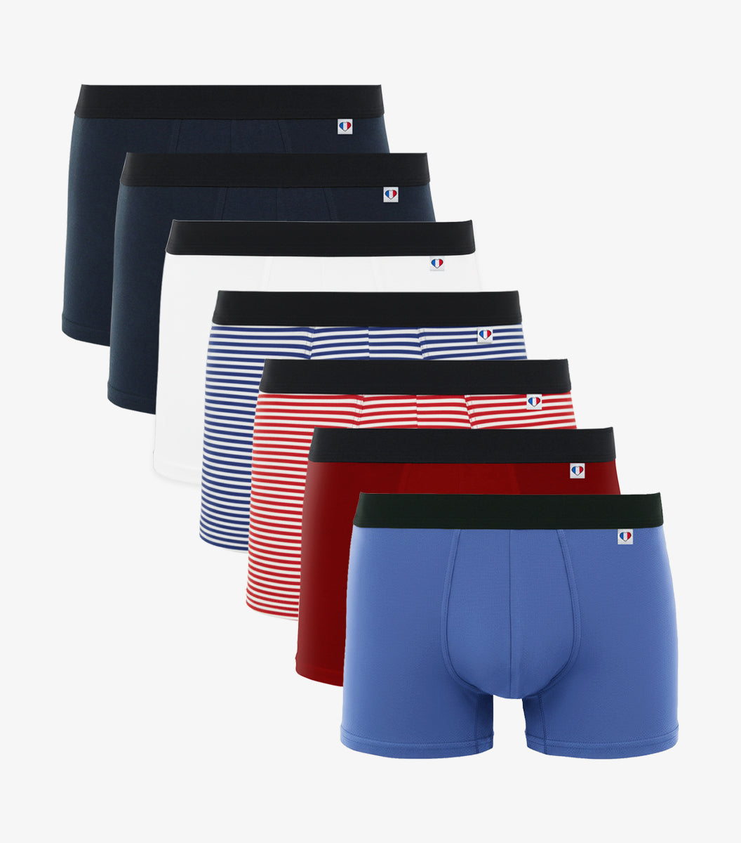Boxer Homme x7 - Pack Intégral