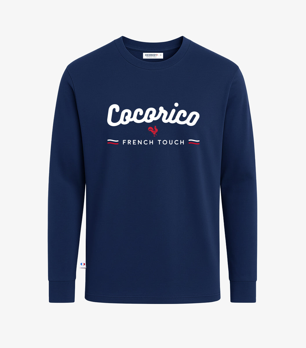 T-shirt Manches Longues Homme Marine - French Touch