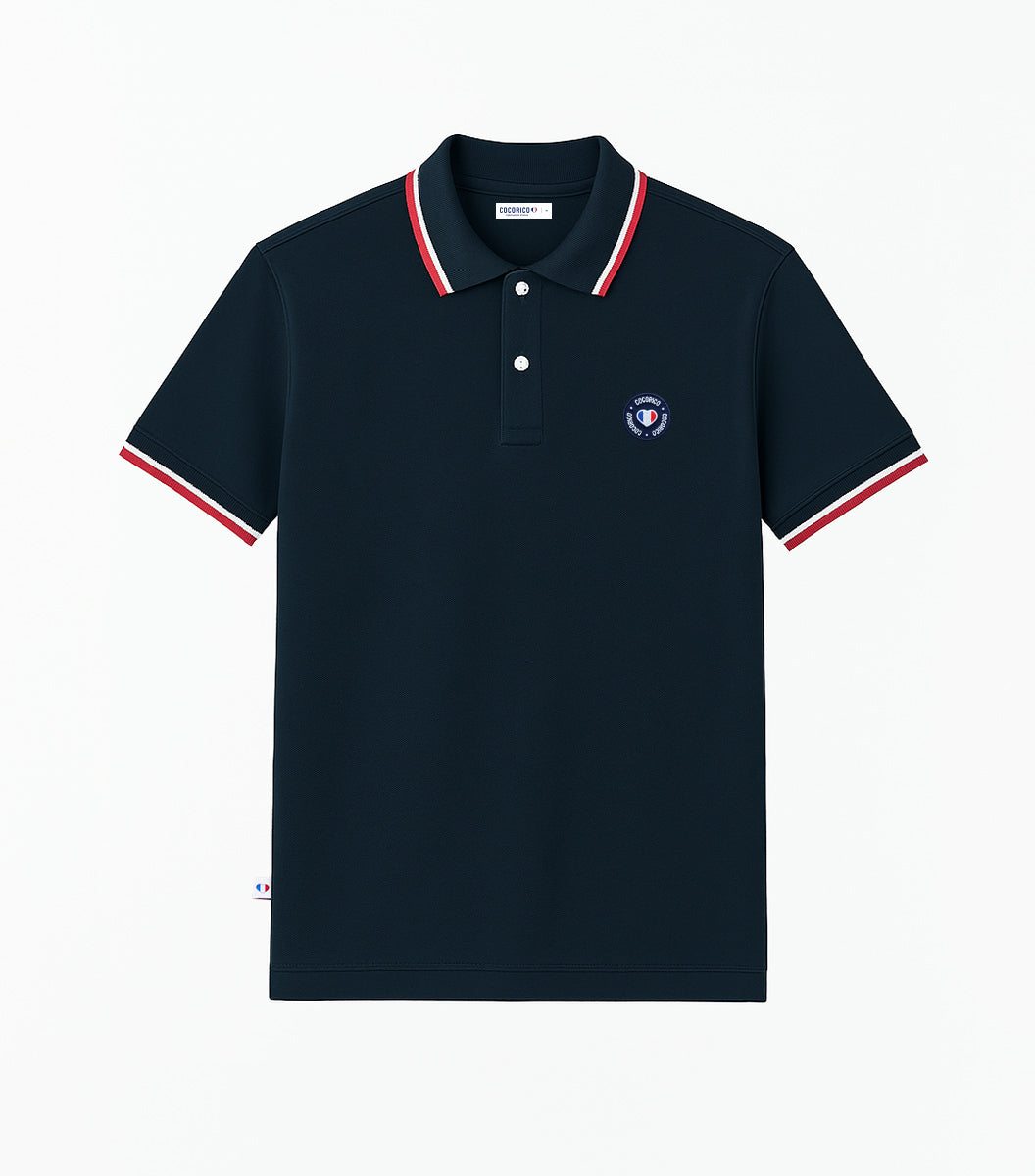 Polo Homme Supporter Marine - Le Blason