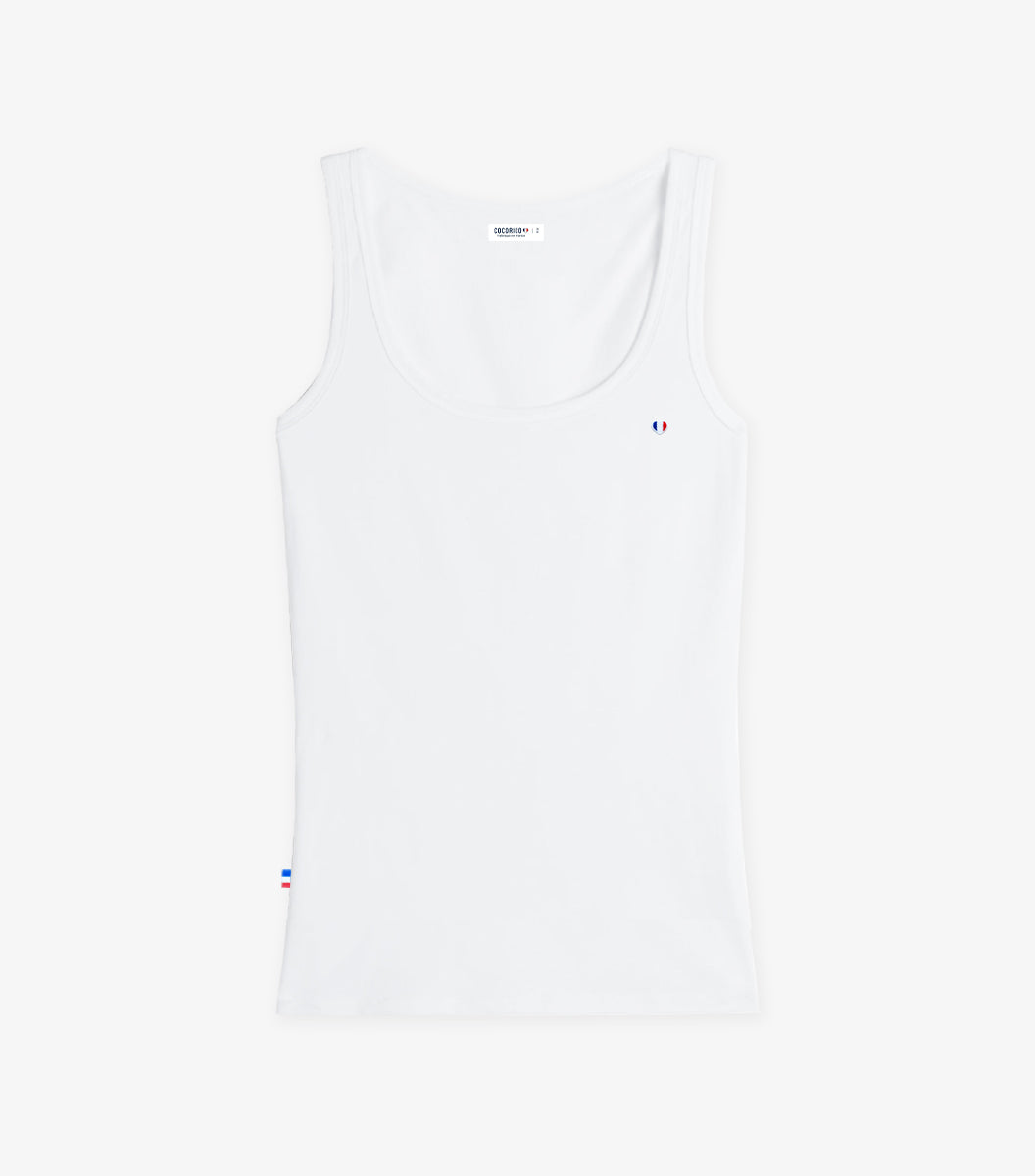 Débardeur Femme Blanc - L'Iconique