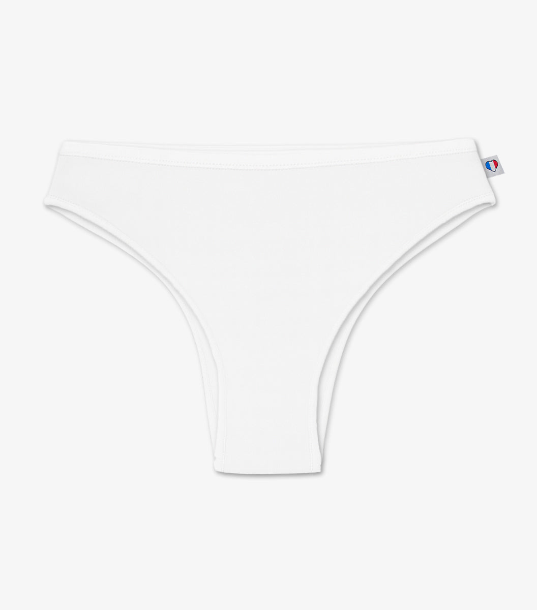 Tanga Femme Blanc - Intemporel