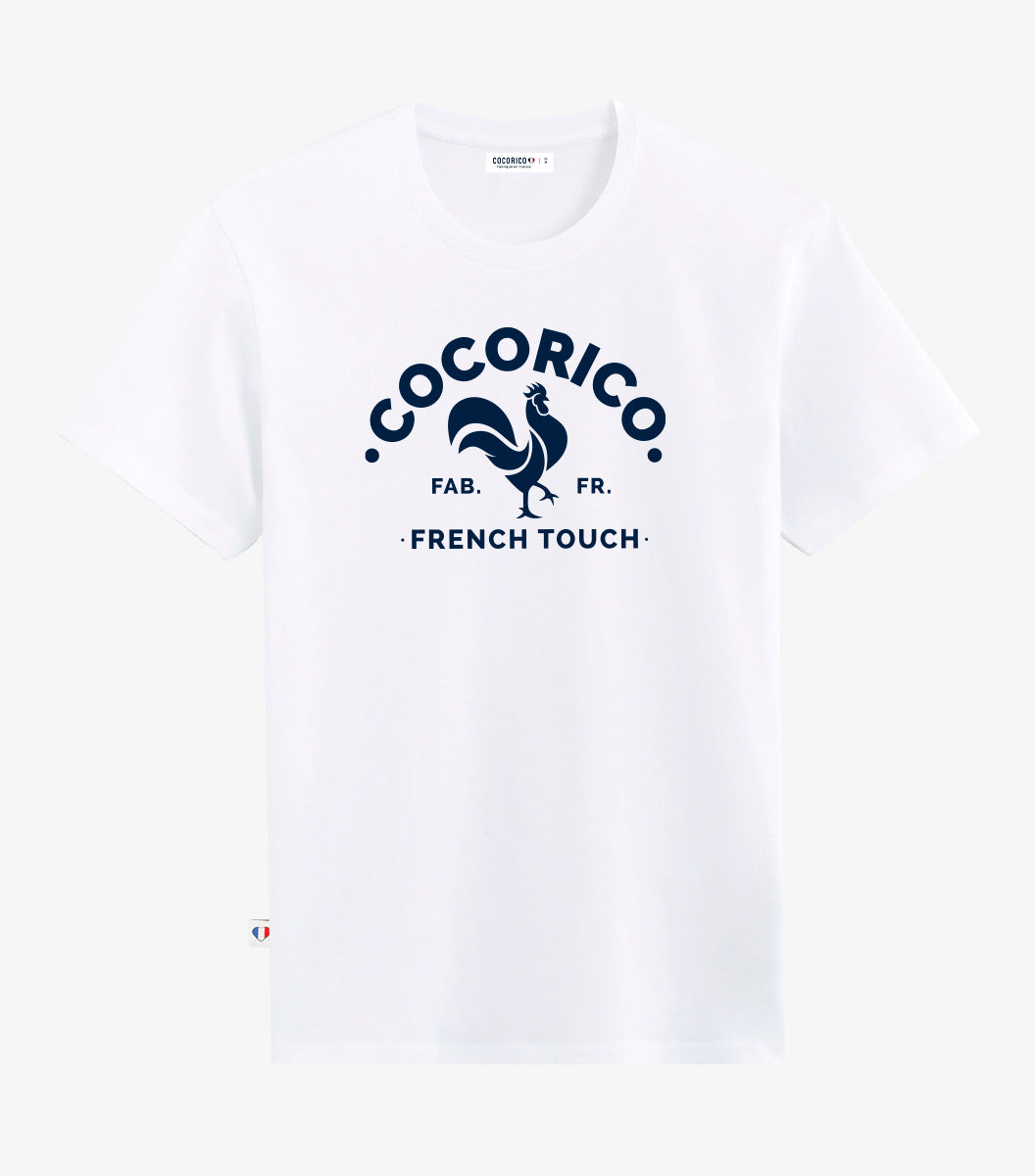 T-shirt Homme Blanc - Coq Français