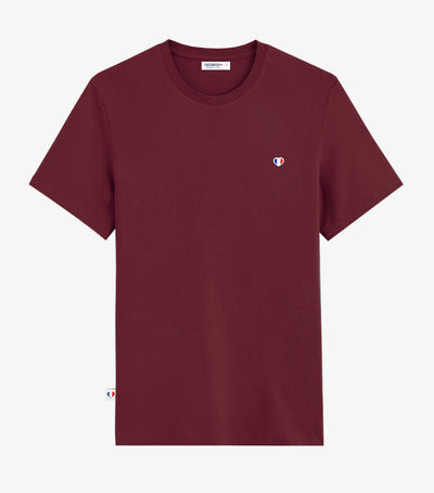 T-shirt Homme Bordeaux - Iconique
