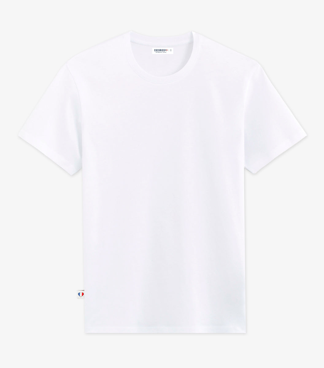 T-shirt Homme Blanc - Intemporel