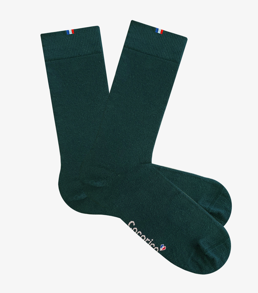 Chaussettes Homme Verte