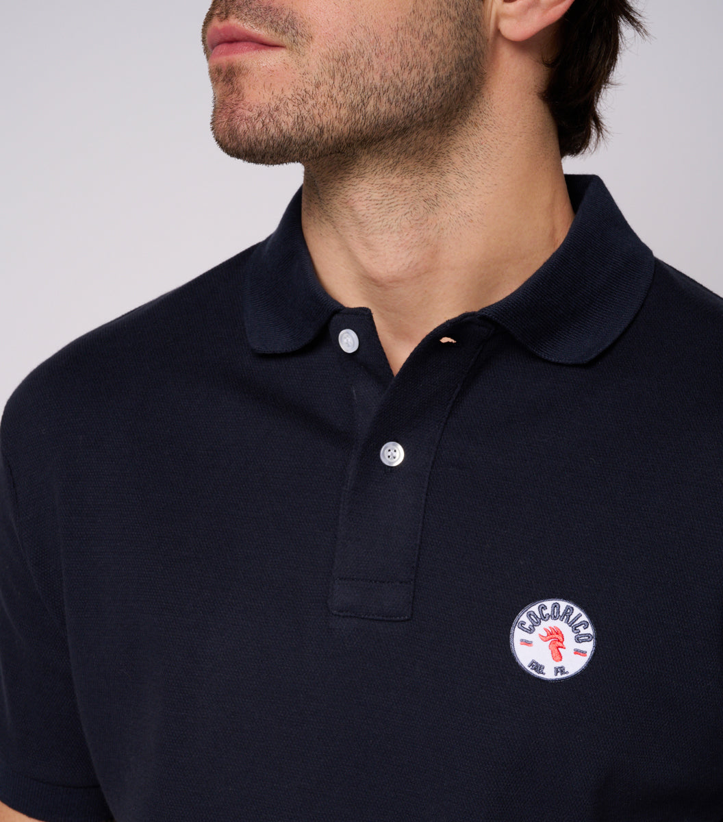 Polo Homme Marine - Fab. en France