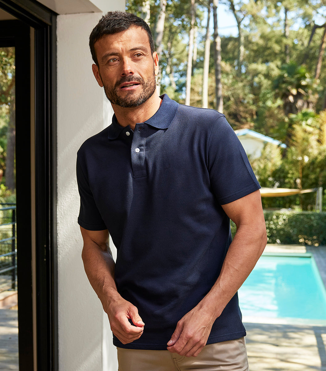 Polo Homme Marine - L'Intemporel