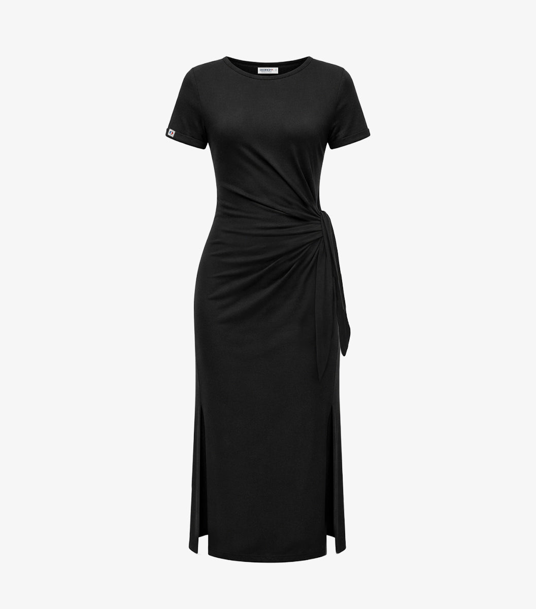 Robe Longue Femme Noir - Selen