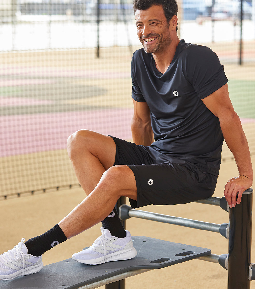 Short Sport Homme Noir - Boost