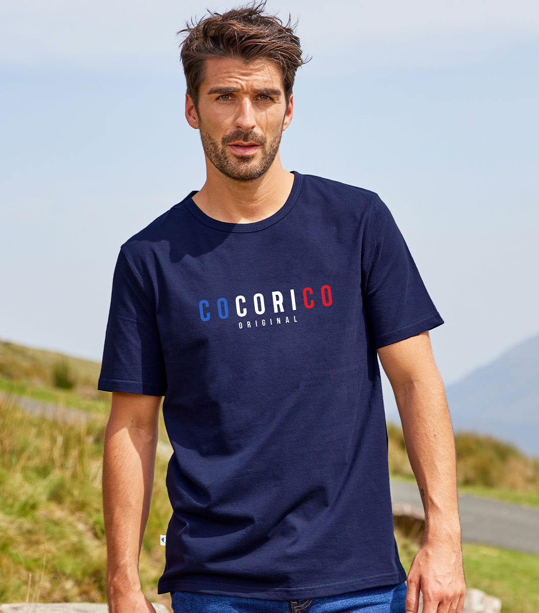 T-shirt Homme Marine - Le Signature