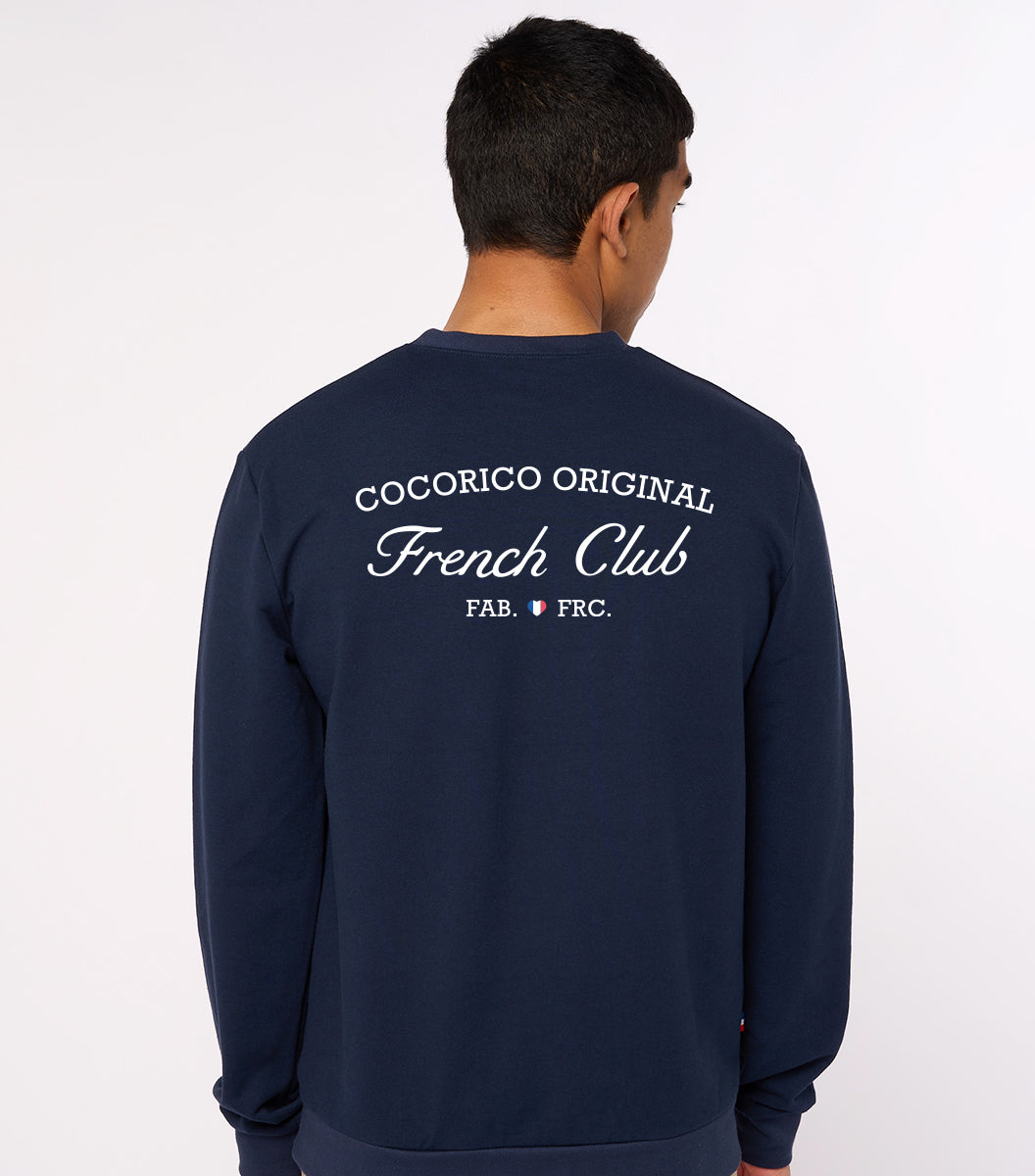 Sweat Homme Marine - French Club