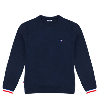 Sweat Homme Supporter Marine - Iconique