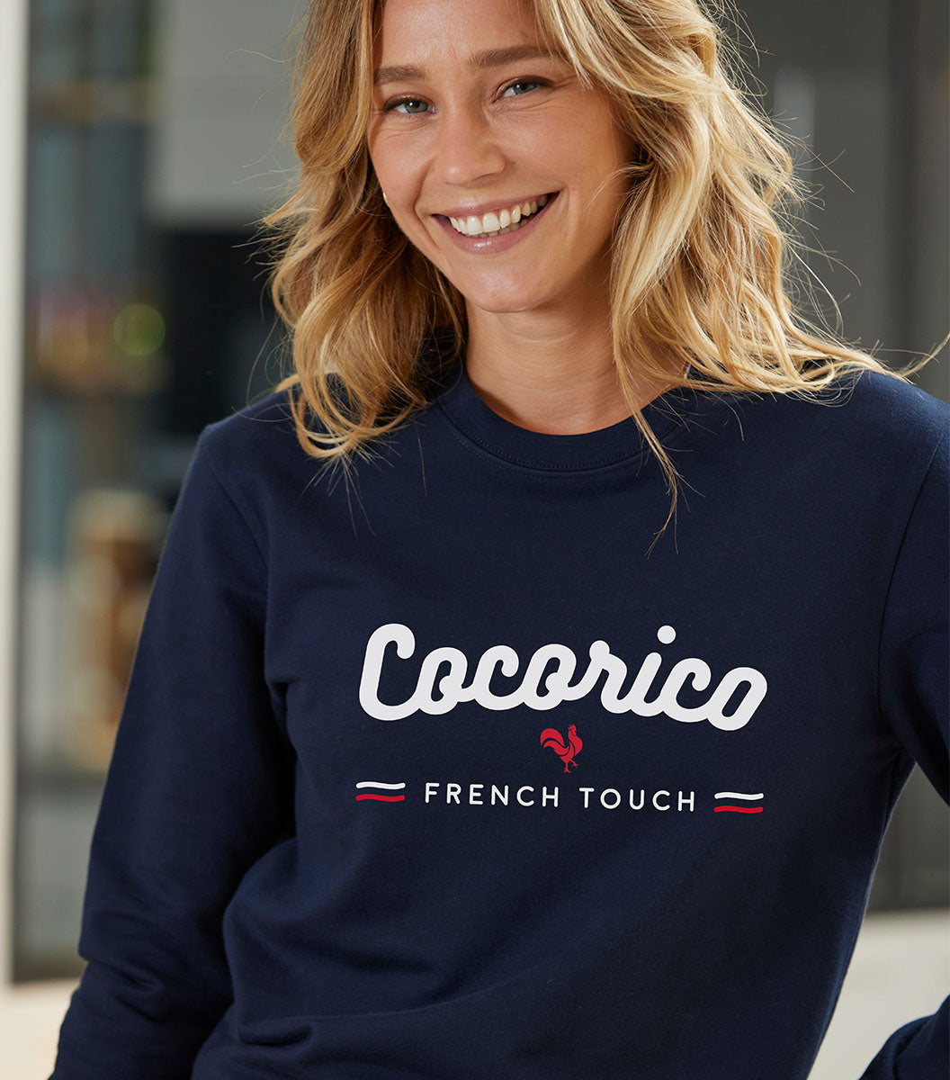 Sweat Femme Marine - French Touch