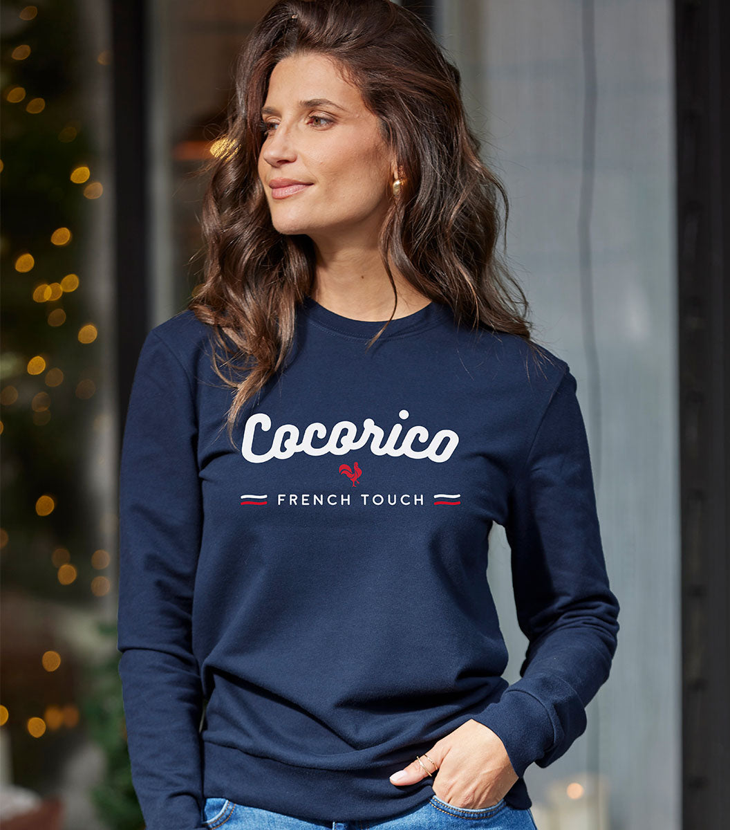 Sweat Femme Marine - French Touch