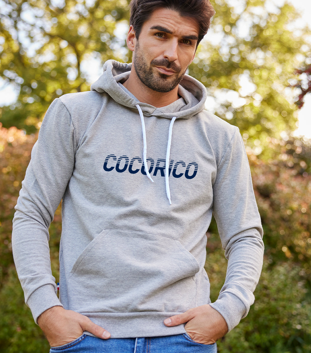 Sweat à capuche Homme Gris - Performance