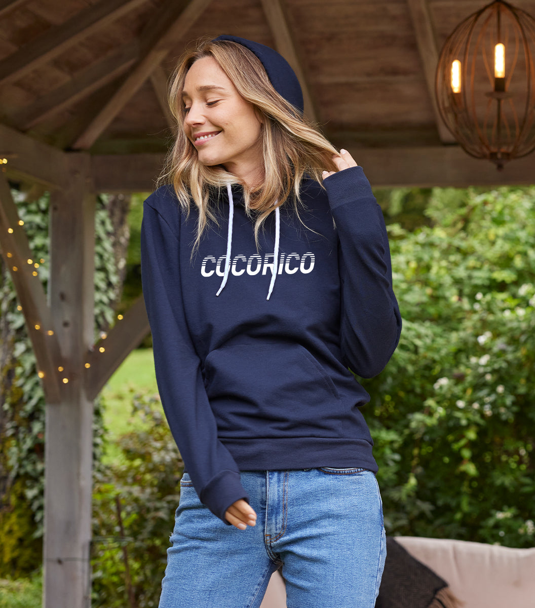 Sweat à capuche Femme Marine - Performance