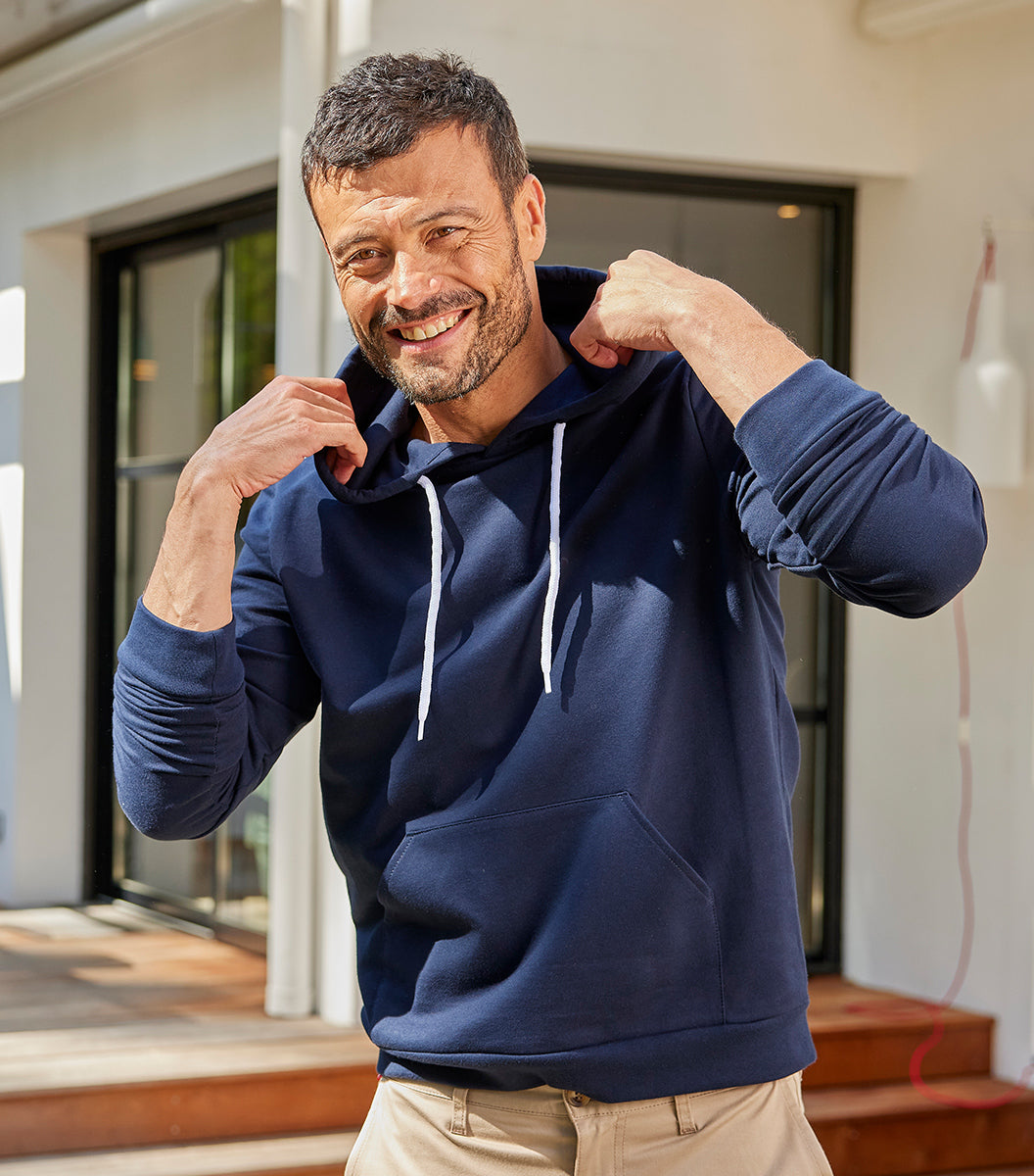Sweat à capuche Homme Marine - L'Intemporel