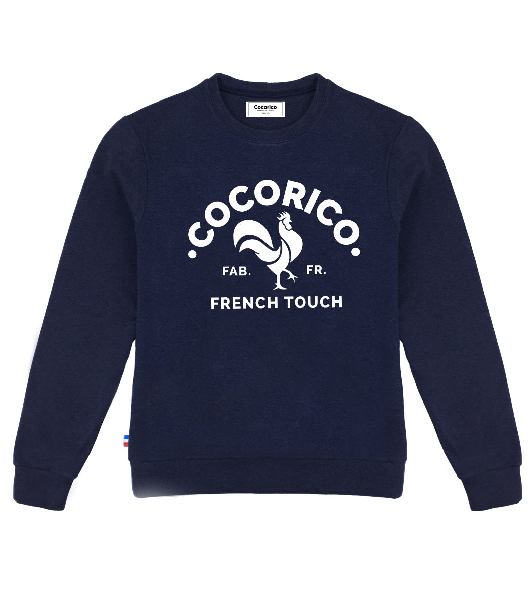 Sweat Homme Marine - Coq Français