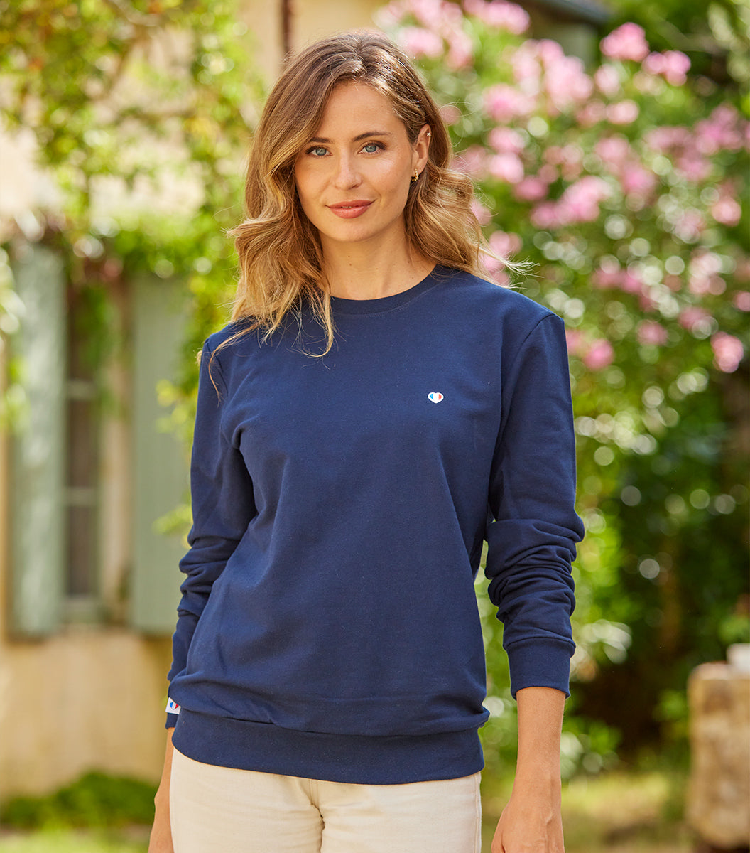 Sweat Femme Marine - Iconique