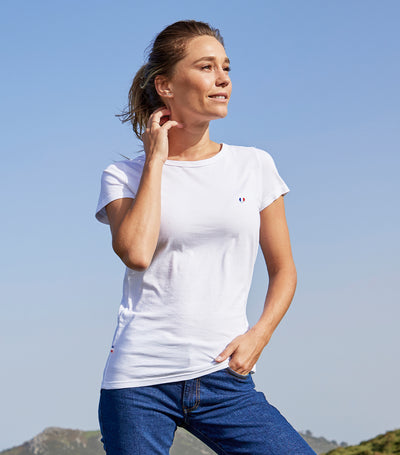T-shirt Femme Blanc - L'iconique