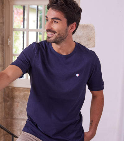 T-shirt Homme Marine - L'iconique
