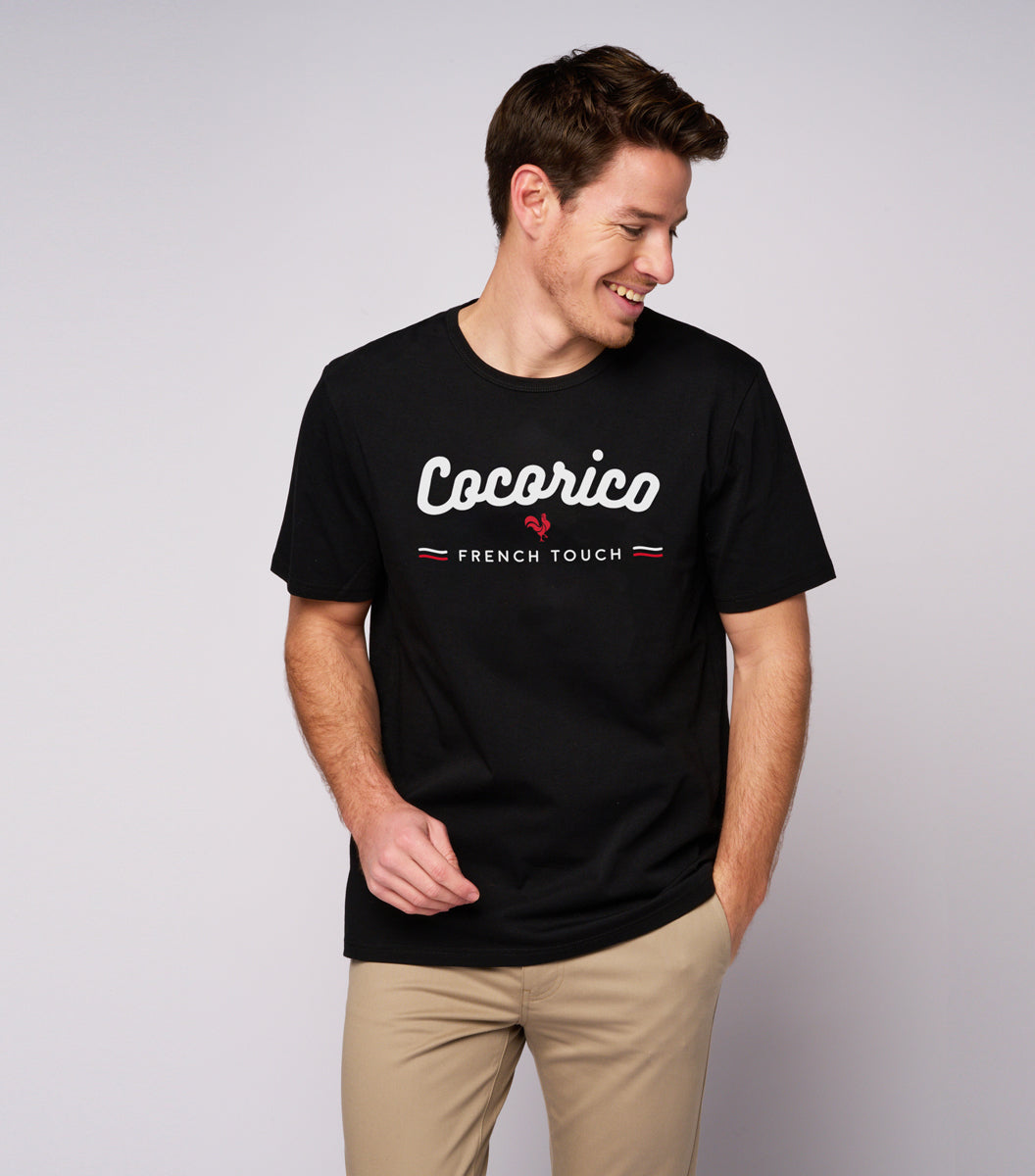 T-shirt Homme Noir - French Touch
