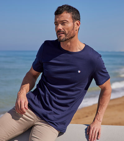 T-shirt Homme Marine - L'iconique