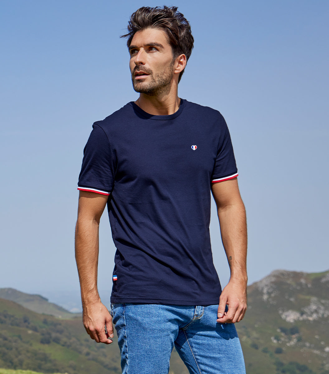 T-shirt Homme Supporter Marine - L'iconique