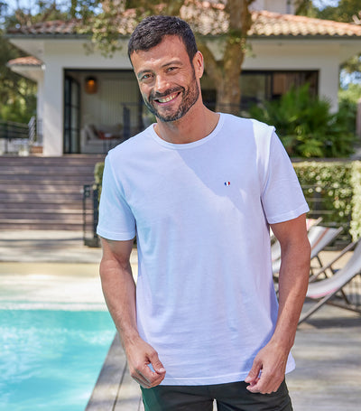 T-shirt Homme Blanc - L'iconique