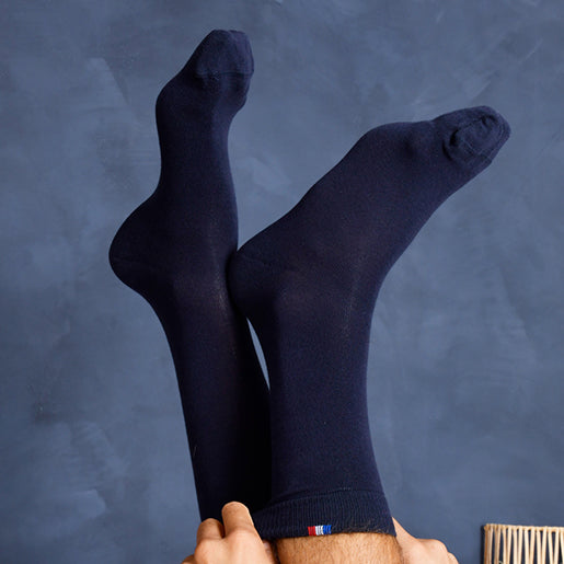 Chaussettes Bleu Marine Homme
