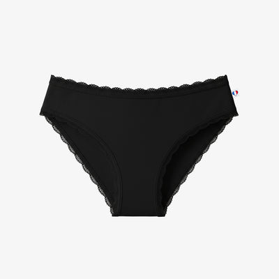 Culotte Femme Dentelle Noir - Intemporelle