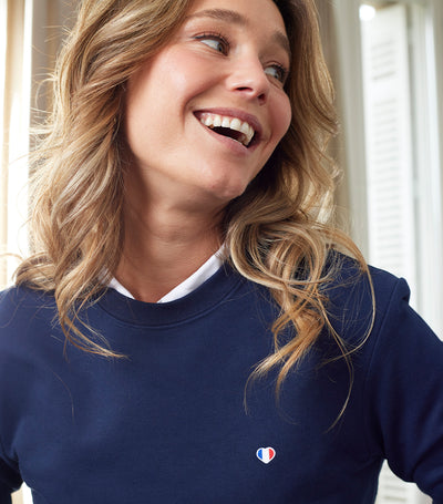 Sweat Femme Marine - Iconique
