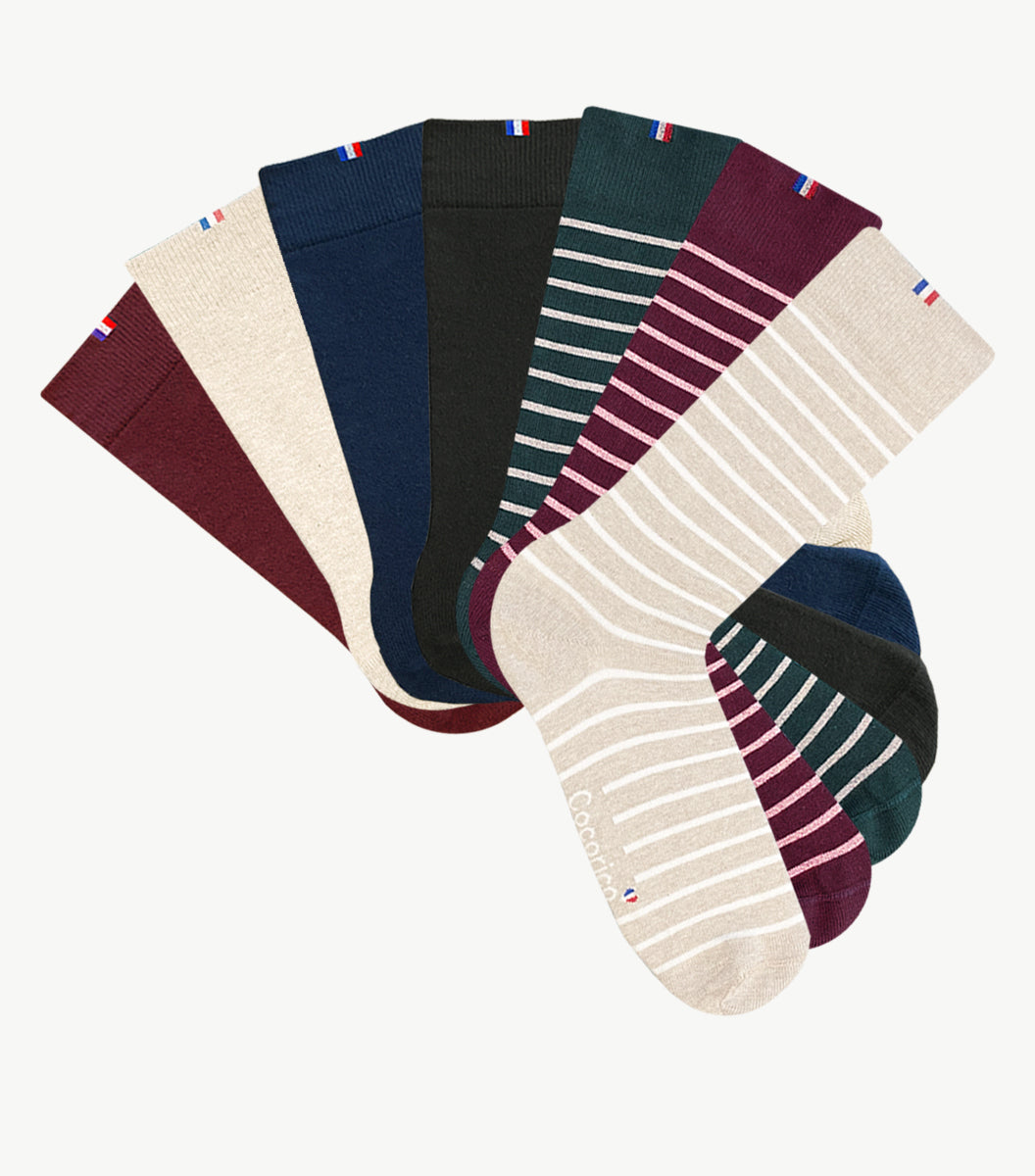 Chaussettes Homme x7 - Le Semainier