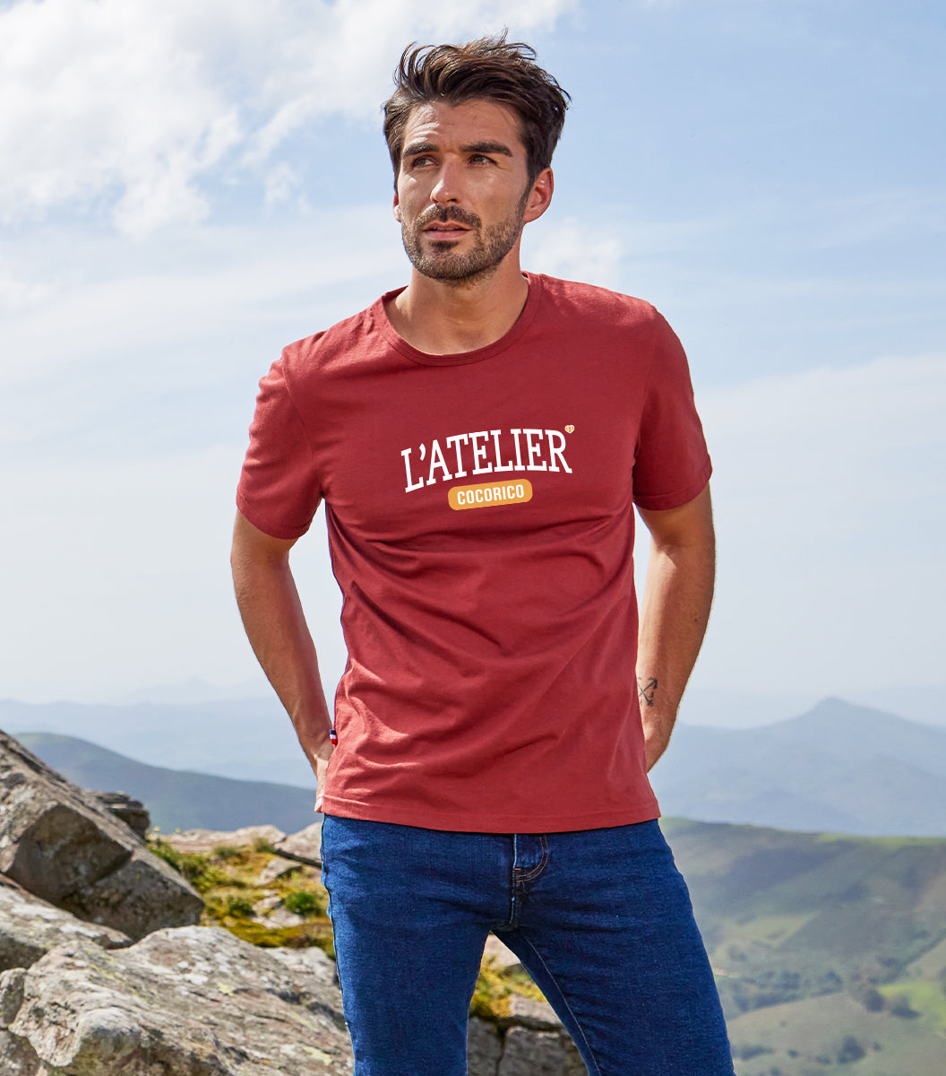 T-shirt Homme Terracotta - L'Atelier