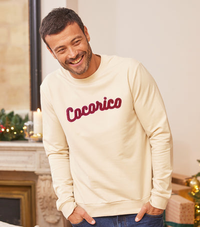 Sweat Homme Sable - La Bouclette