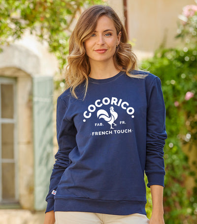 Sweat Femme Marine - Coq Français