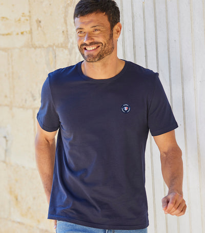 T-shirt Homme Marine - Blason