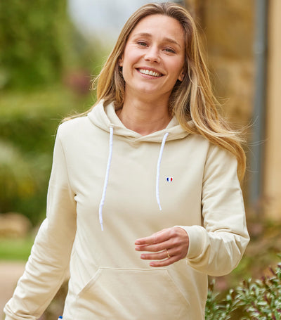 Sweat à capuche Femme Sable - L'Iconique