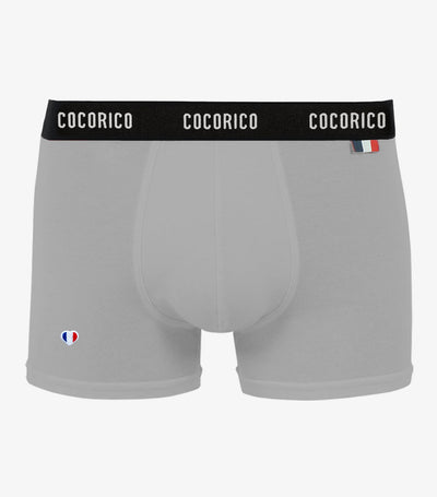 Boxer Homme Signature Gris - Iconique