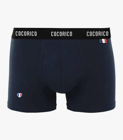 Boxer Homme Signature Marine - Iconique